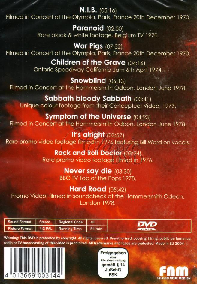 BLACK SABBATH: Undead & alive (DVD)