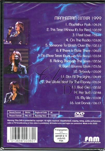 DONNA SUMMER: Live in Concert 1999 (DVD)