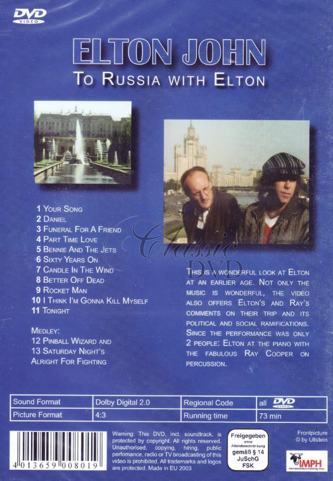 ELTON JOHN Live in Concert 1979 (DVD)
