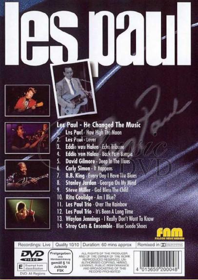LES PAUL: He changed the music (DVD)