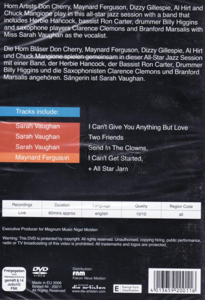 SARAH VAUGHAN & MAYNARD FERGUSON: Sass & Brass (DVD)