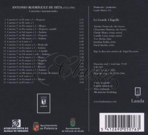 Antonio Rodriguez De Hita - Canciones instrumentales (CD)