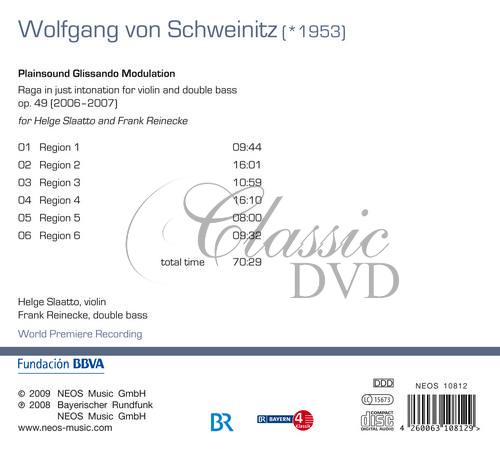 Schweinitz, Wolfgang von - Plainsound Glissando Modulation (CD)