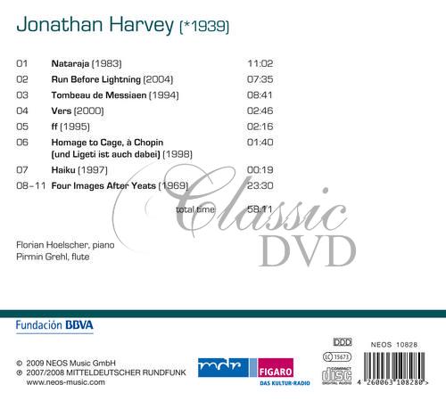 Harvey, Jonathan - Works for Piano / Works for Flute and Piano (CD)