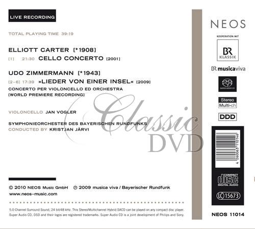 Carter, Elliott / Zimmermann, Udo - musica viva 18 (SACD)