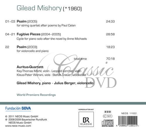 Mishory, Gilead - Psalm - Fugitive Pieces - Psalm (CD)