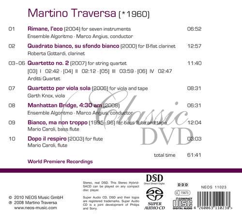 Traversa, Martino - Manhattan Bridge (SACD)