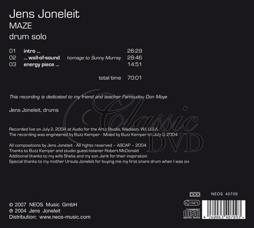 Joneleit, Jens - MAZE (CD)