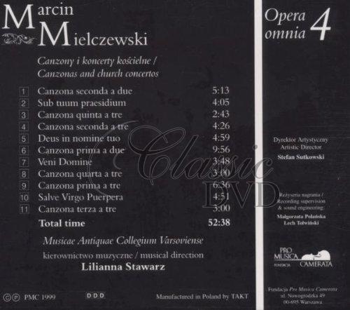MIELCZEWSKI,M.: Opera Omnia 4 (CD)