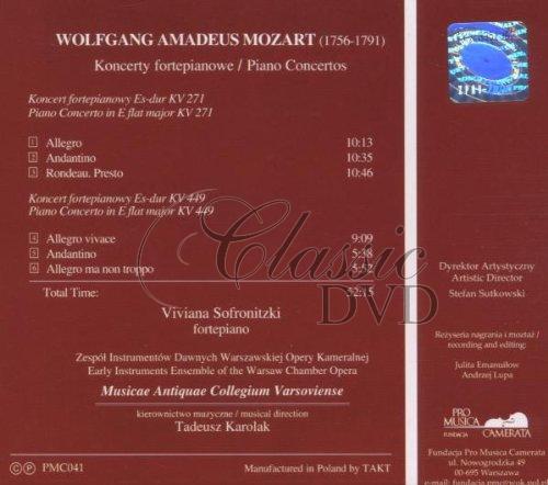 MOZART,W.A.: Complete Fortepiano Concertos Vol.1 (CD)