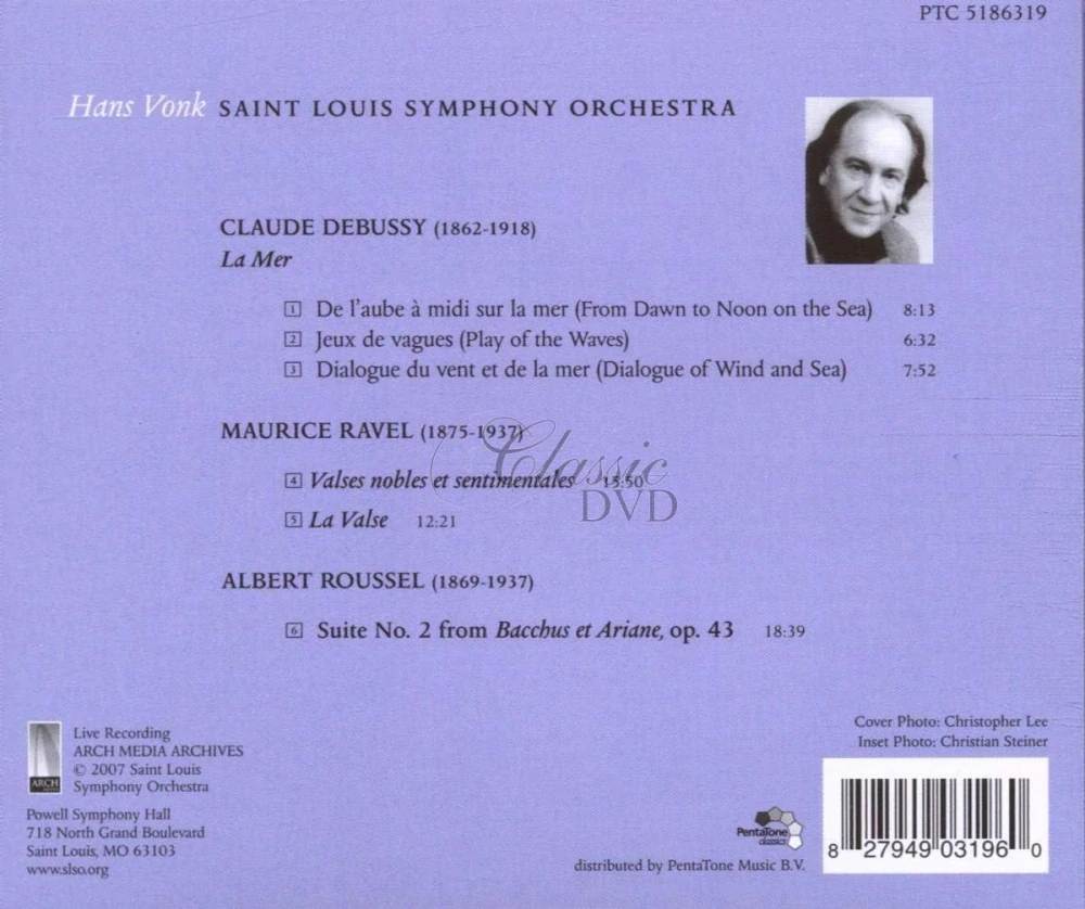 Claude Debussy / Maurice Ravel / Albert Roussel (CD)