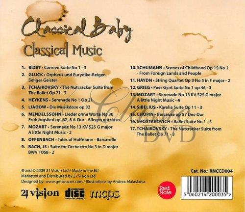 CLASSICAL BABY Classical Music - Klasika pro děti (CD)