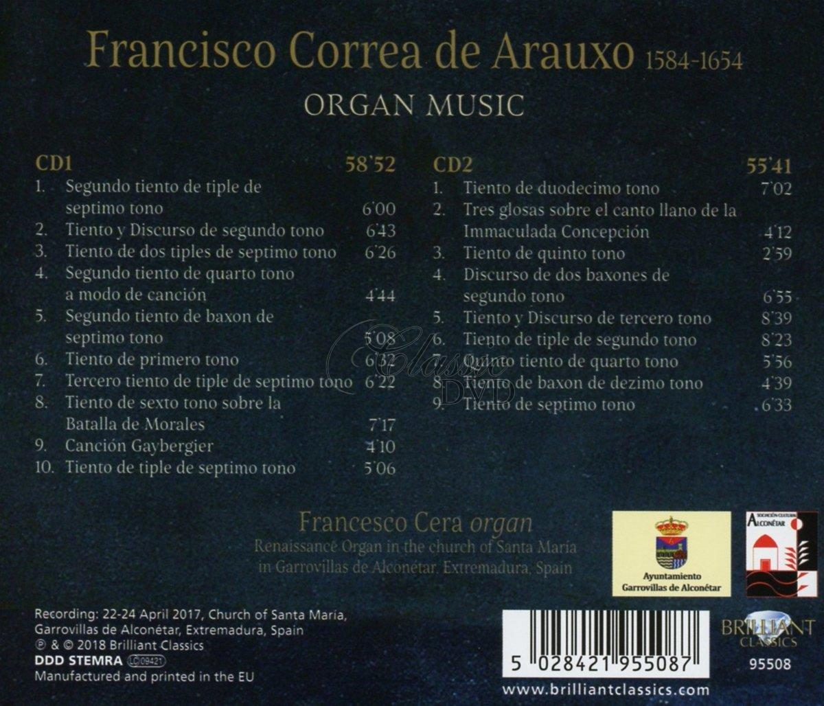 CORREA DE ARAUXO: Organ Music (2CD)