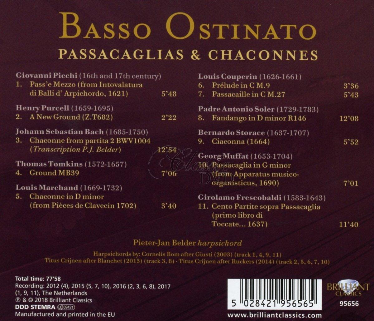 BASSO OSTINATO Passacaglias & Chaconnes (CD)