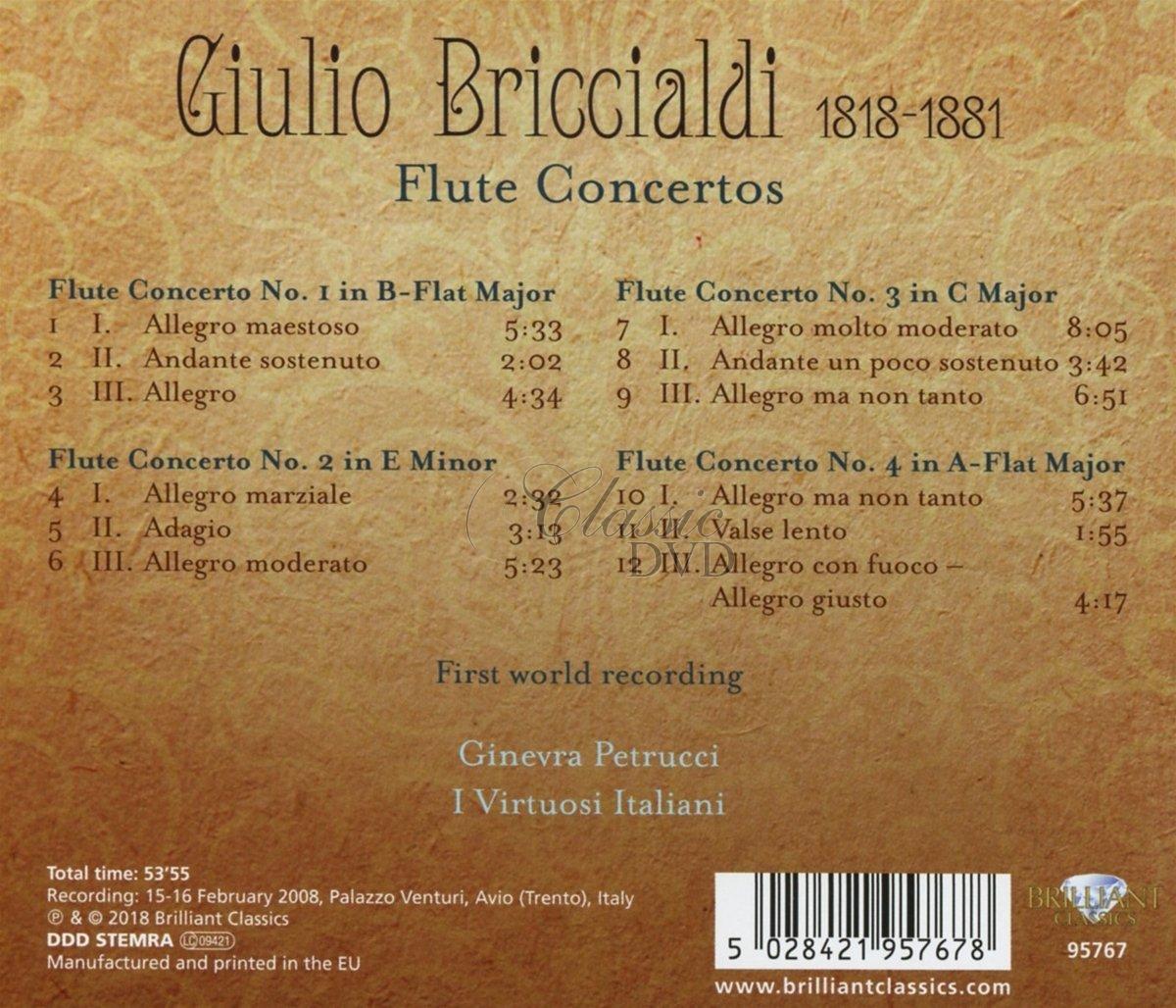 BRICCIALDI: Flute Concertos (CD)