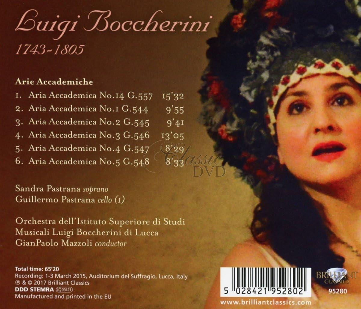 BOCCHERINI: Arie accademiche for Soprano and Orchestra (CD)