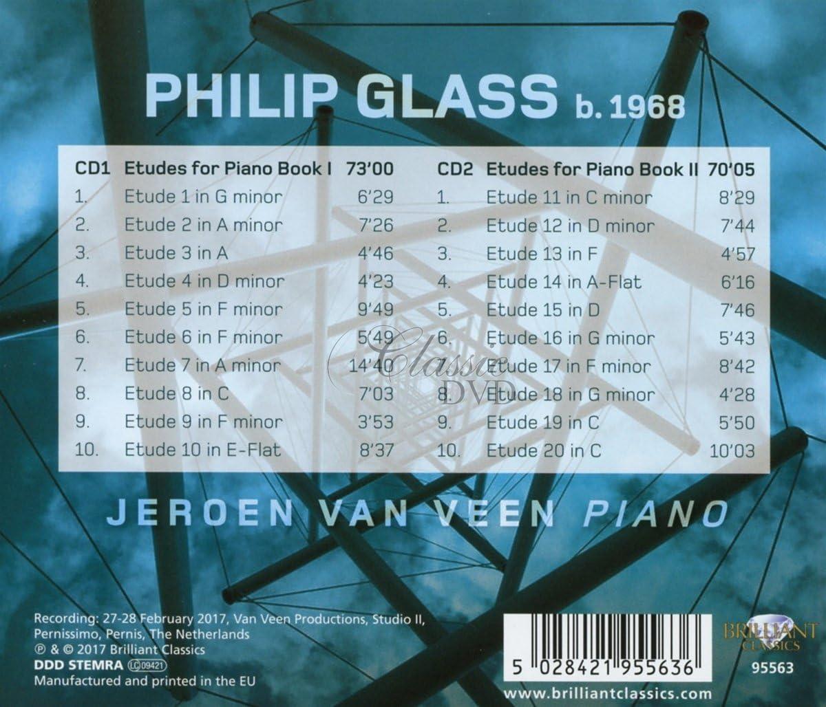 PHILIP GLASS: Complete Piano Etudes (2CD)