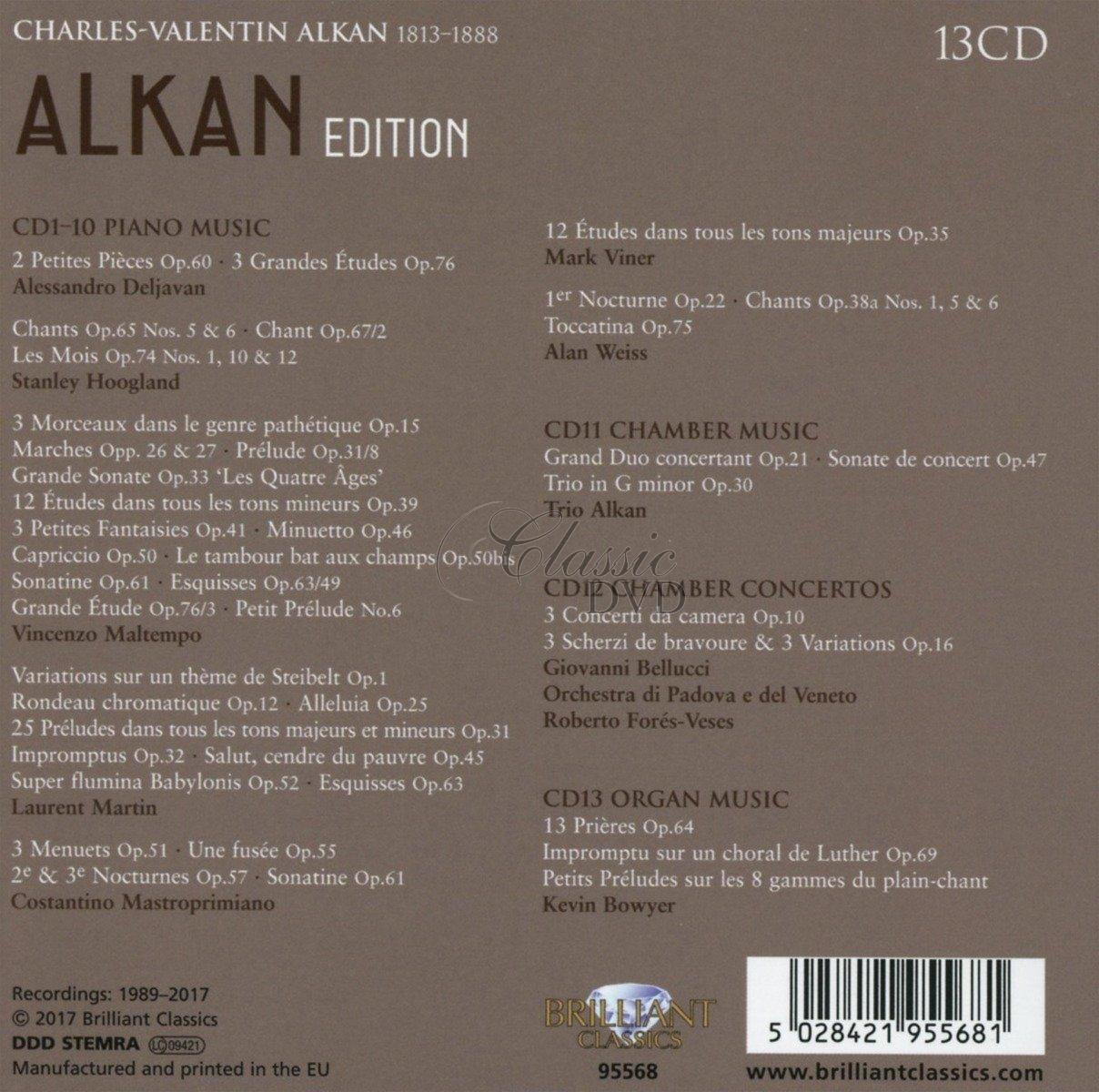 ALKAN EDITION - SBĚRATELSKÁ EDICE  (13CD)