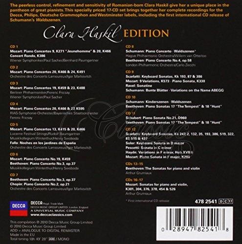 CLARA HASKIL EDITION - SBĚRATELSKÁ EDICE (17CD)