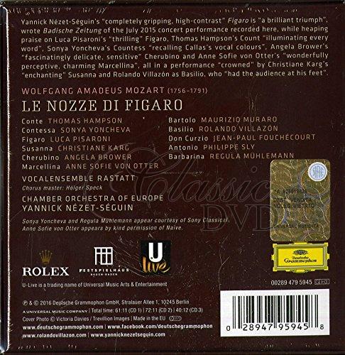 MOZART: Le Nozze Di Figaro. Pisaroni. Villazon (3CD)
