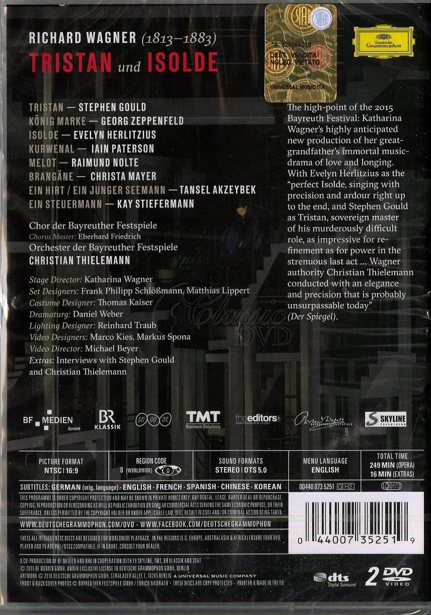 WAGNER RICHARD - Tristan A Isolda. Thielemann Christian (2DVD)