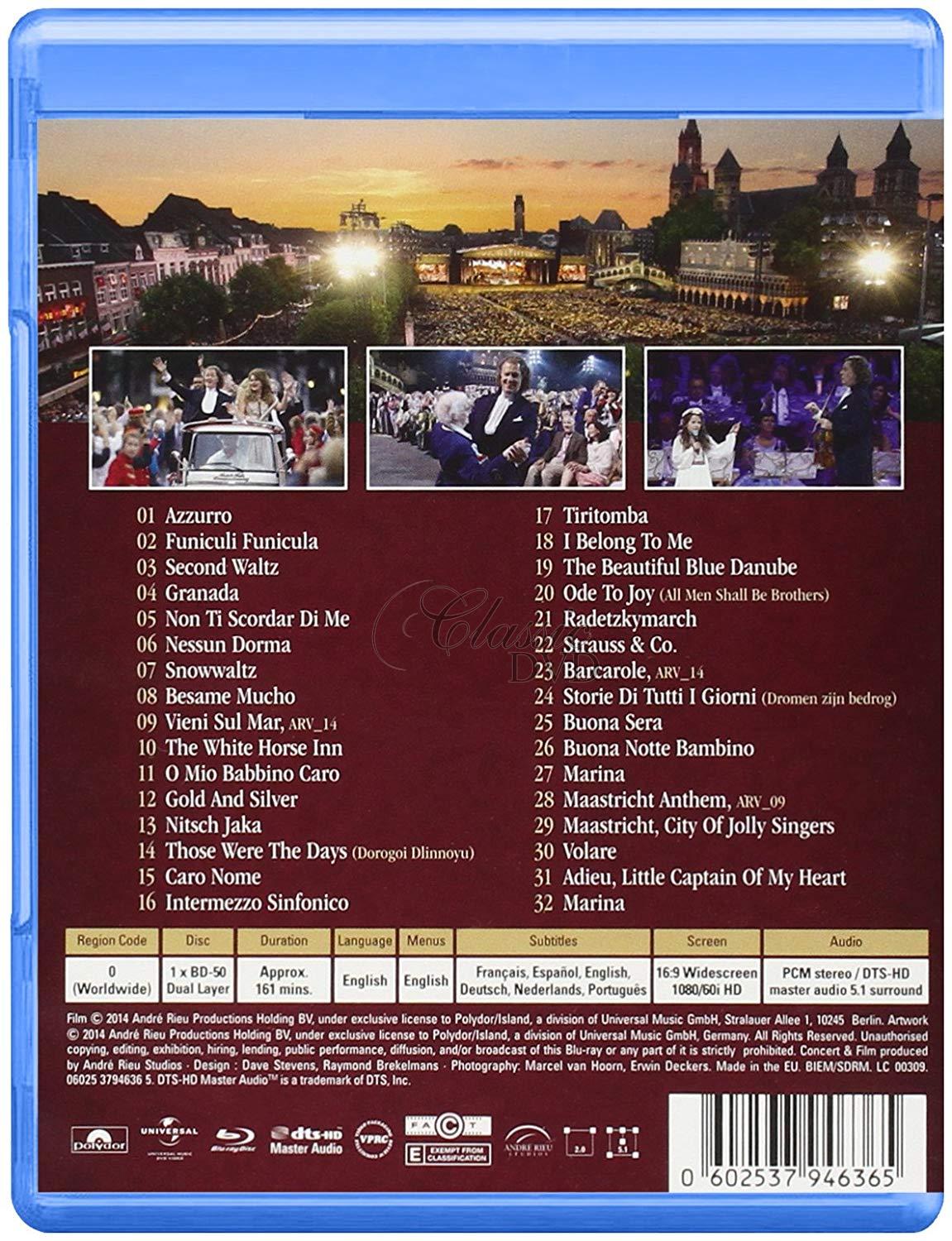 Love In Venice. Rieu Andre (Blu-ray)