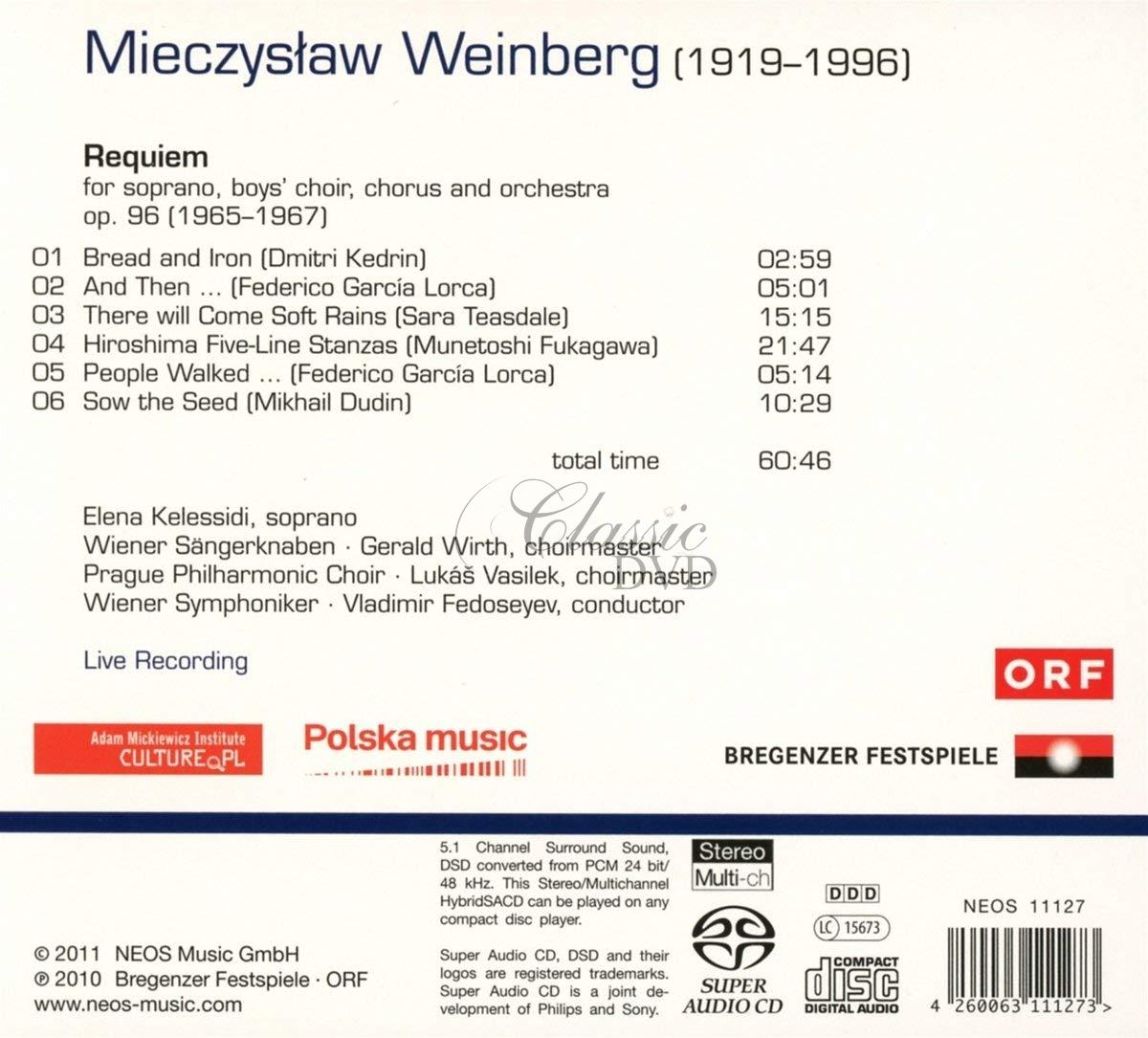 Mieczyslaw Weinberg - Requiem (SACD)