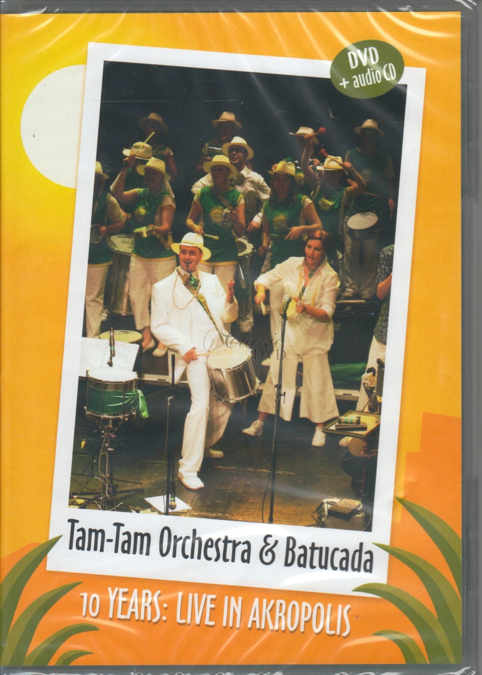 TAM-TAM ORCHESTRA & BATUCADA - 10 years - Live in Akropolis (DVD+CD)