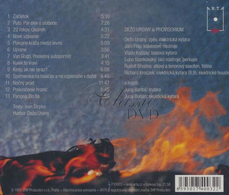 DEZO URSINY: Do Tla (CD)