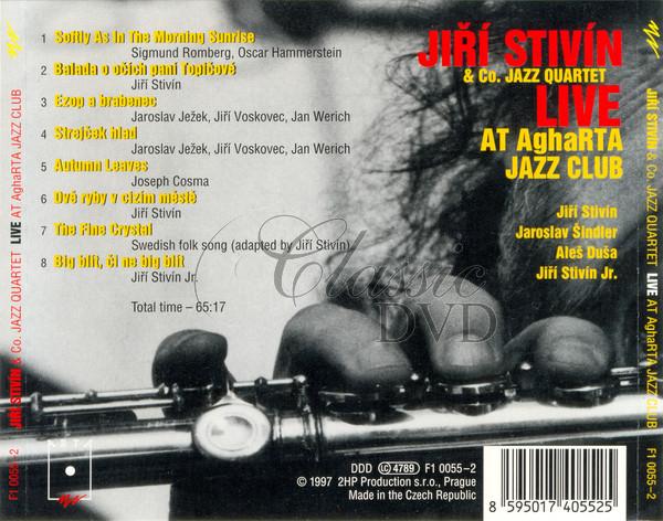 JIRI STIVIN QUARTET: Stivin Live (CD)