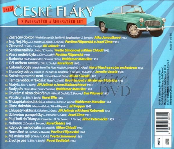 DALŠÍ ČESKÉ FLÁKY: Z 50. A 60. Let (CD)