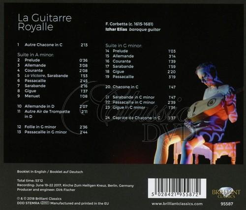 F. CORBETTA: La Guitarre Royalle; Izhar Elias (CD)