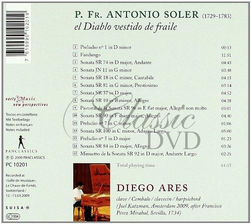 Soler: El Diablo vestido de fraile (CD)