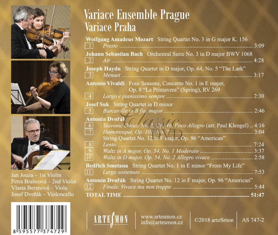 Variace Ensemble Praha (CD)