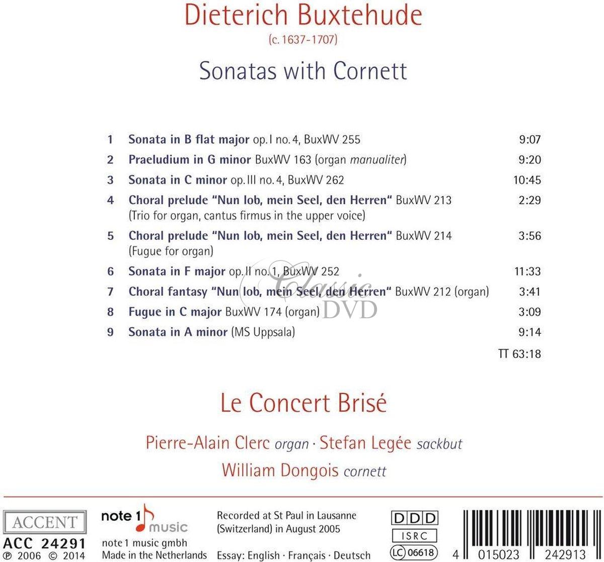 Buxtehude: Sonatas with Cornett (CD)
