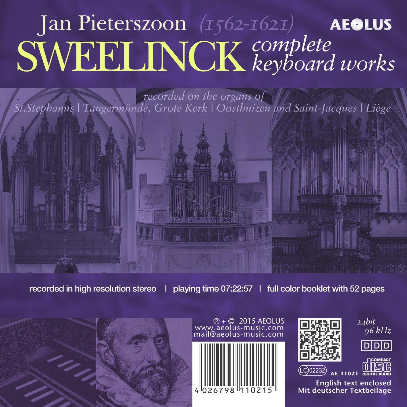 Jan Pieterszoon Sweelinck (1562-1621) - Complete keyboard works (6CD)