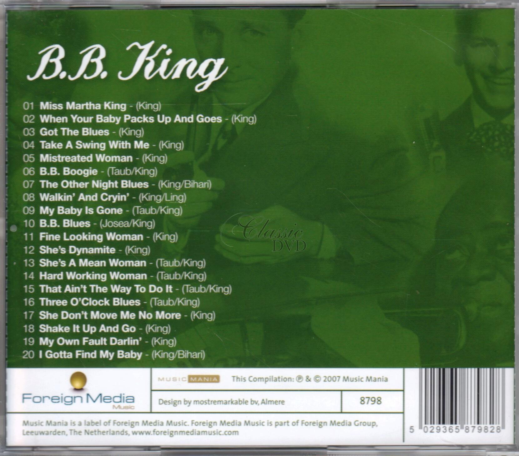 B.B. KING Portraits - Originální nahrávky (CD)