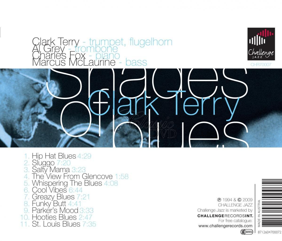 CLARK TERRY: SHADES OF BLUES.  (CD)