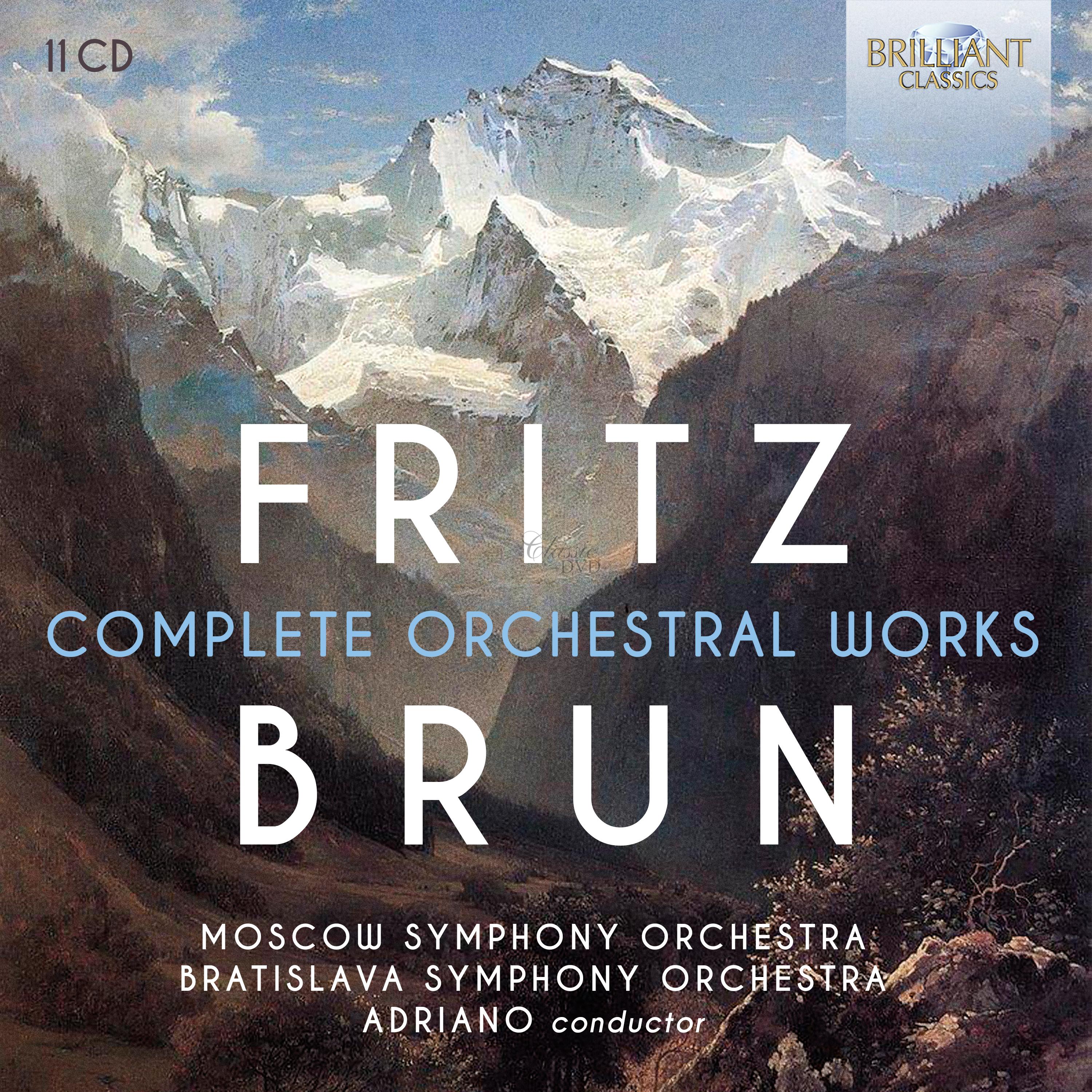FRITZ BRUN Complete Orchestral Works (11CD)