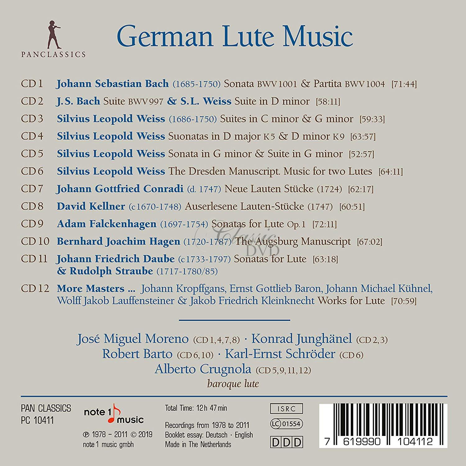 German Lute Music (12CD)