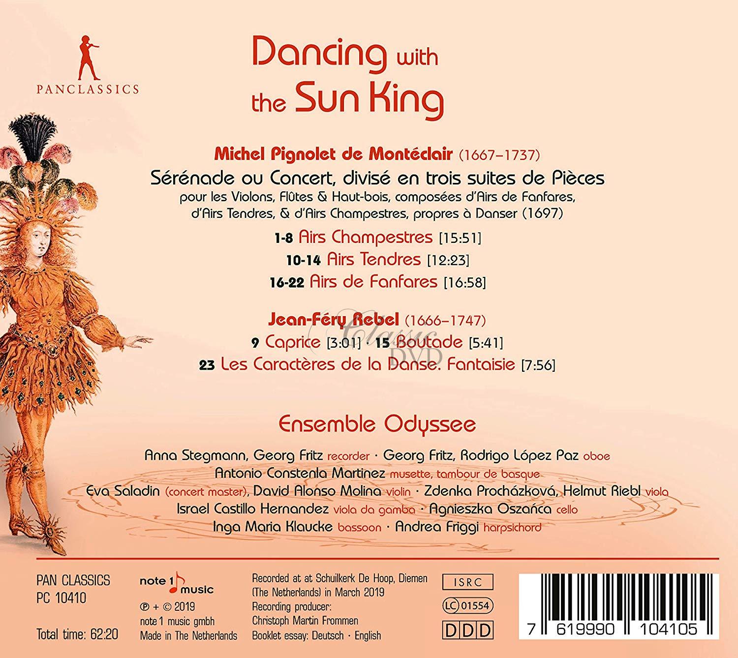 Michel Pignolet De Monteclair: Dancing With The Sun King (CD)