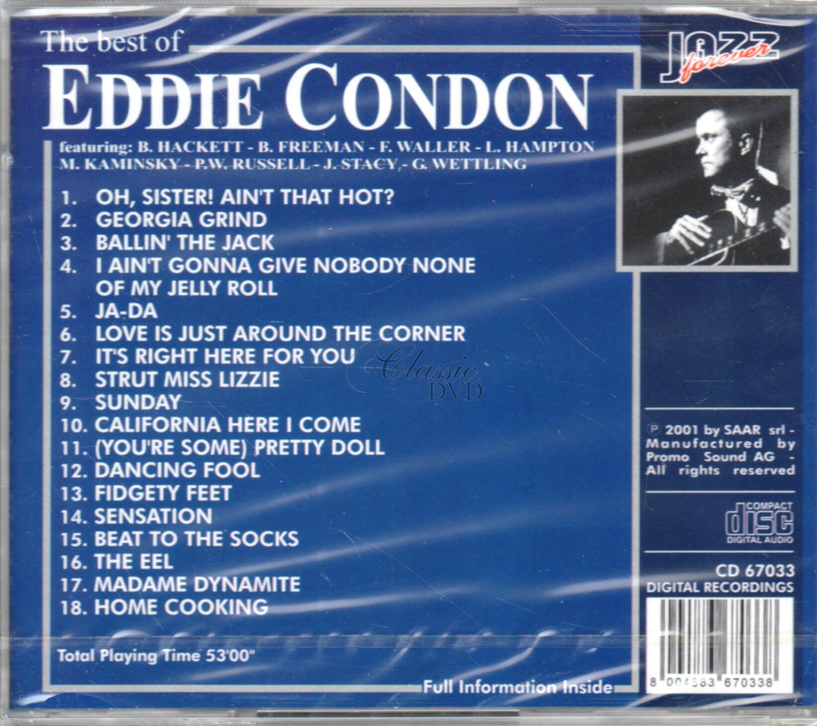 EDDIE CONDON: The best of - Originální nahrávky (CD)