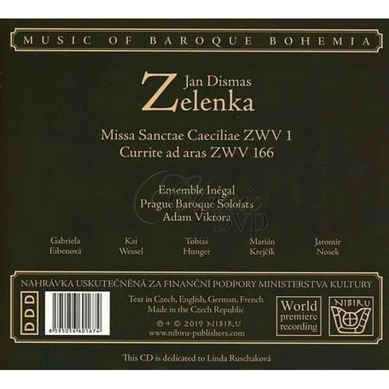 JAN DISMAS ZELENKA Missa Sanctae Caeciliae ZWV 1 / Currite ad Aras ZWV 166 (CD)