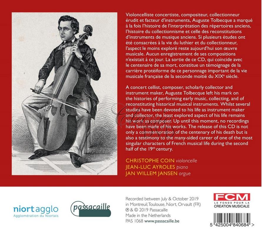 Hommage A Tolbecque Auguste - Christophe Coin (CD)