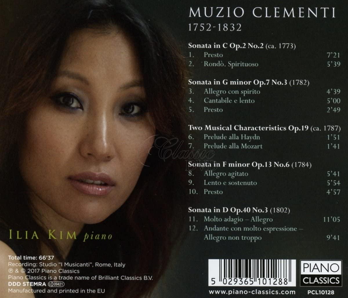 Clementi: Sonatas, Preludes. Ilia Kim (CD)