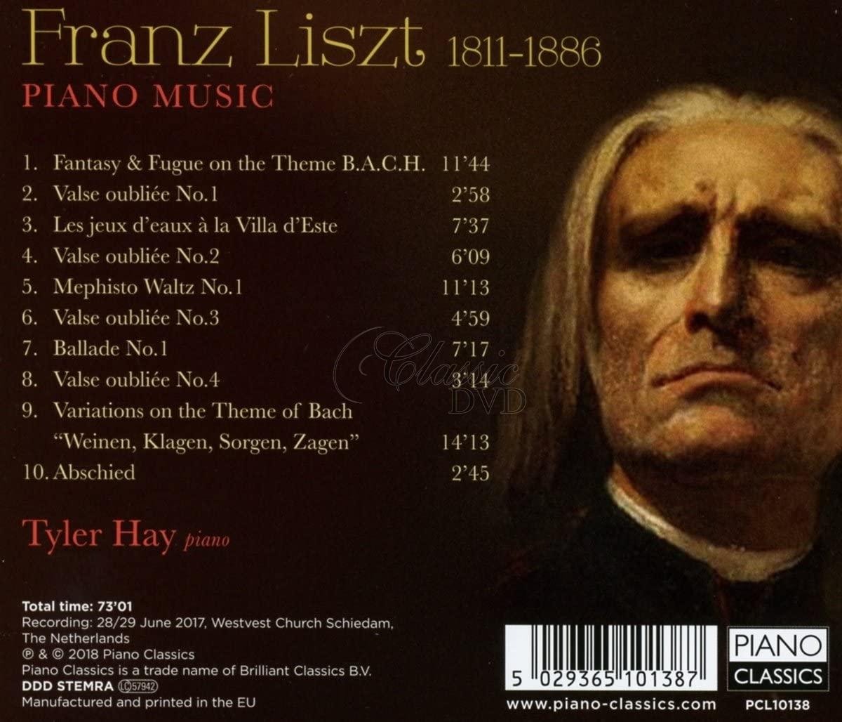 LISZT: Piano Music (CD)