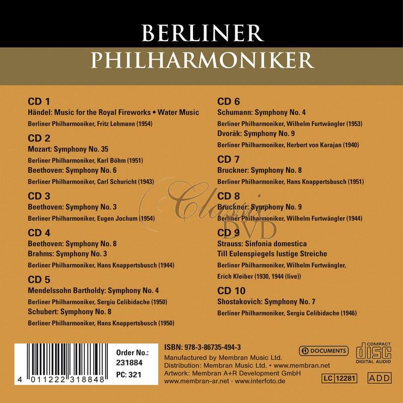 Berliner Philharmoniker (10CD)