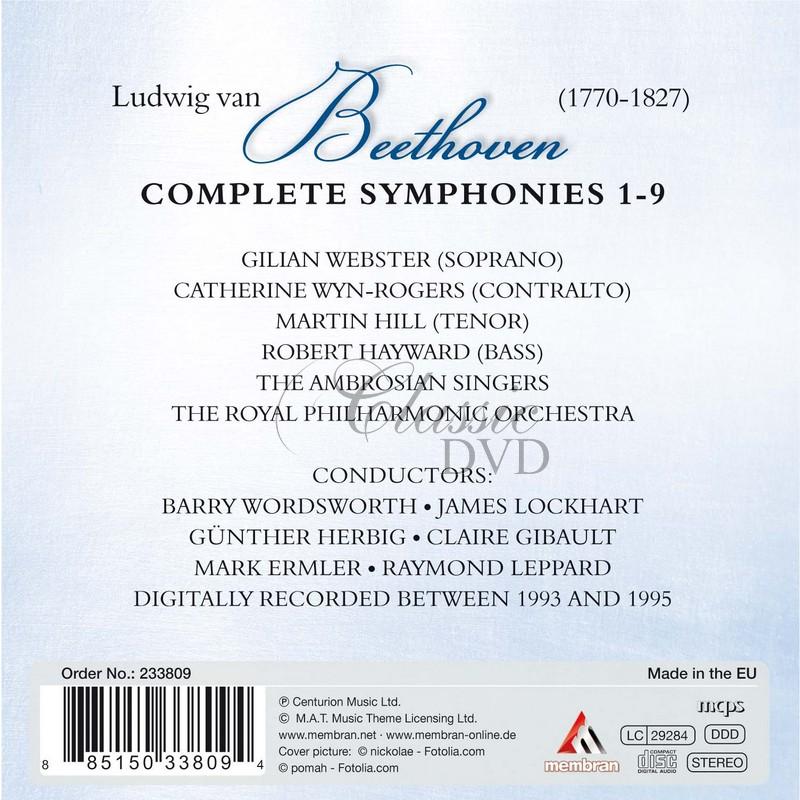 Beethoven: Complete Symphonies No.1-9. Royal Philharmonic Orchestra (6CD)