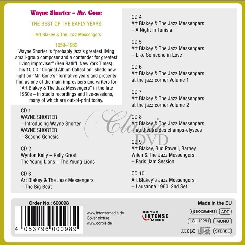 WAYNE SHORTER - Mr.Gone: The Best of the Early Years (10CD)