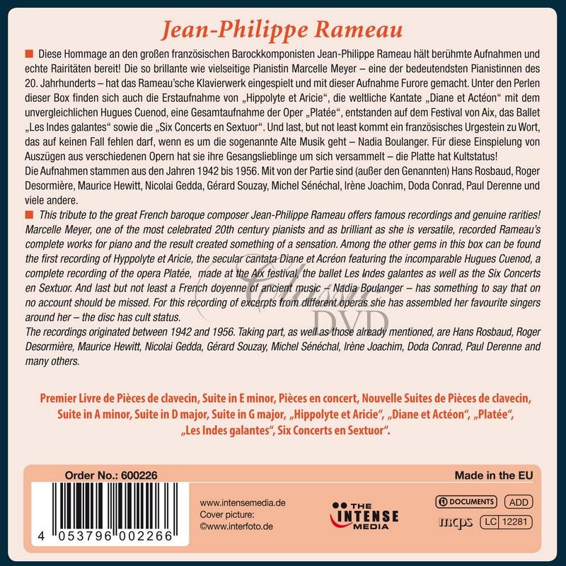 RAMEAU First Recordings, Complete Recordings & Masterpieces (9CD)